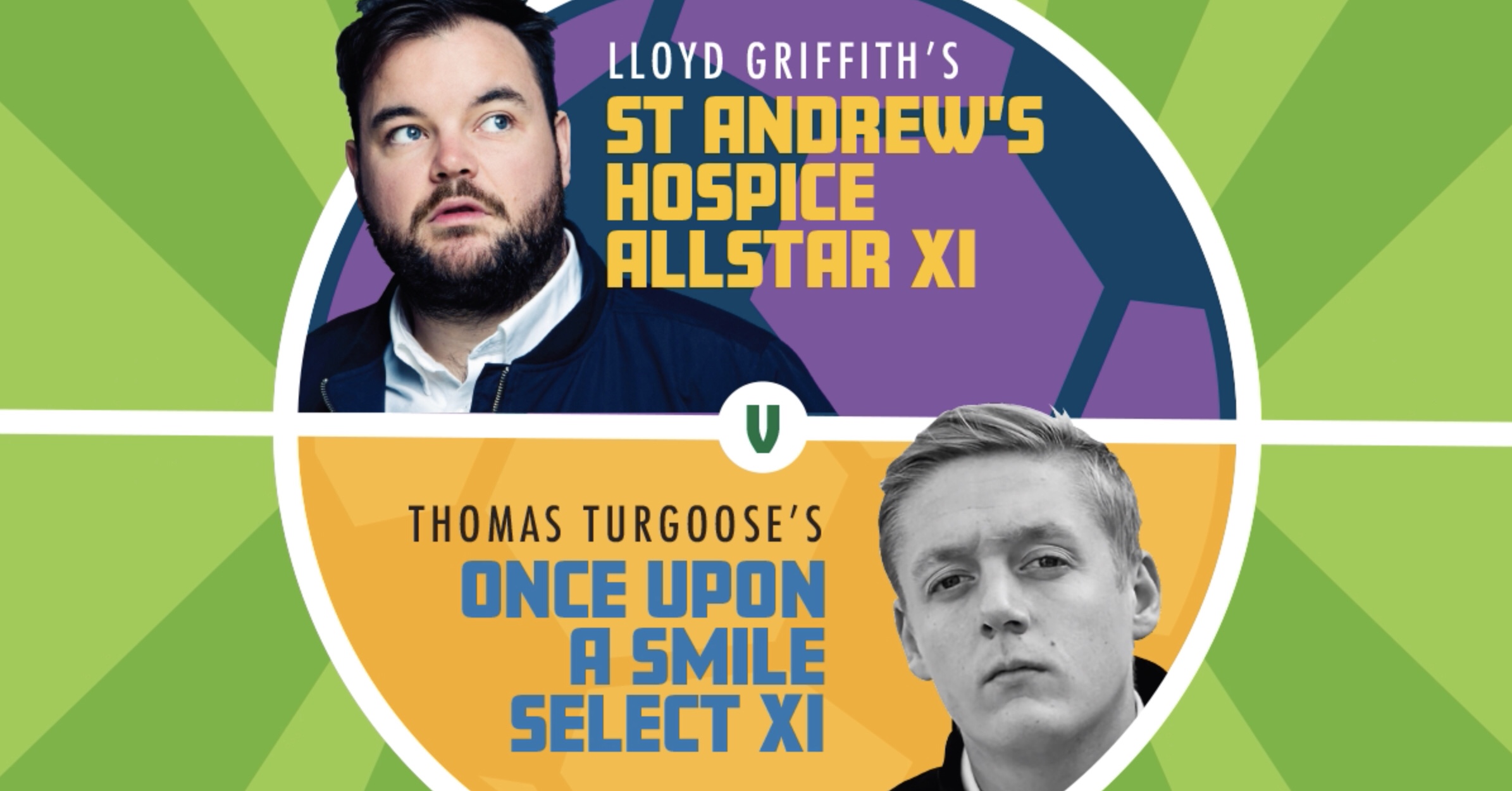 Celebrity Grimsby duo Lloyd Griffith and Tommy Turgoose go head to head in charity football match