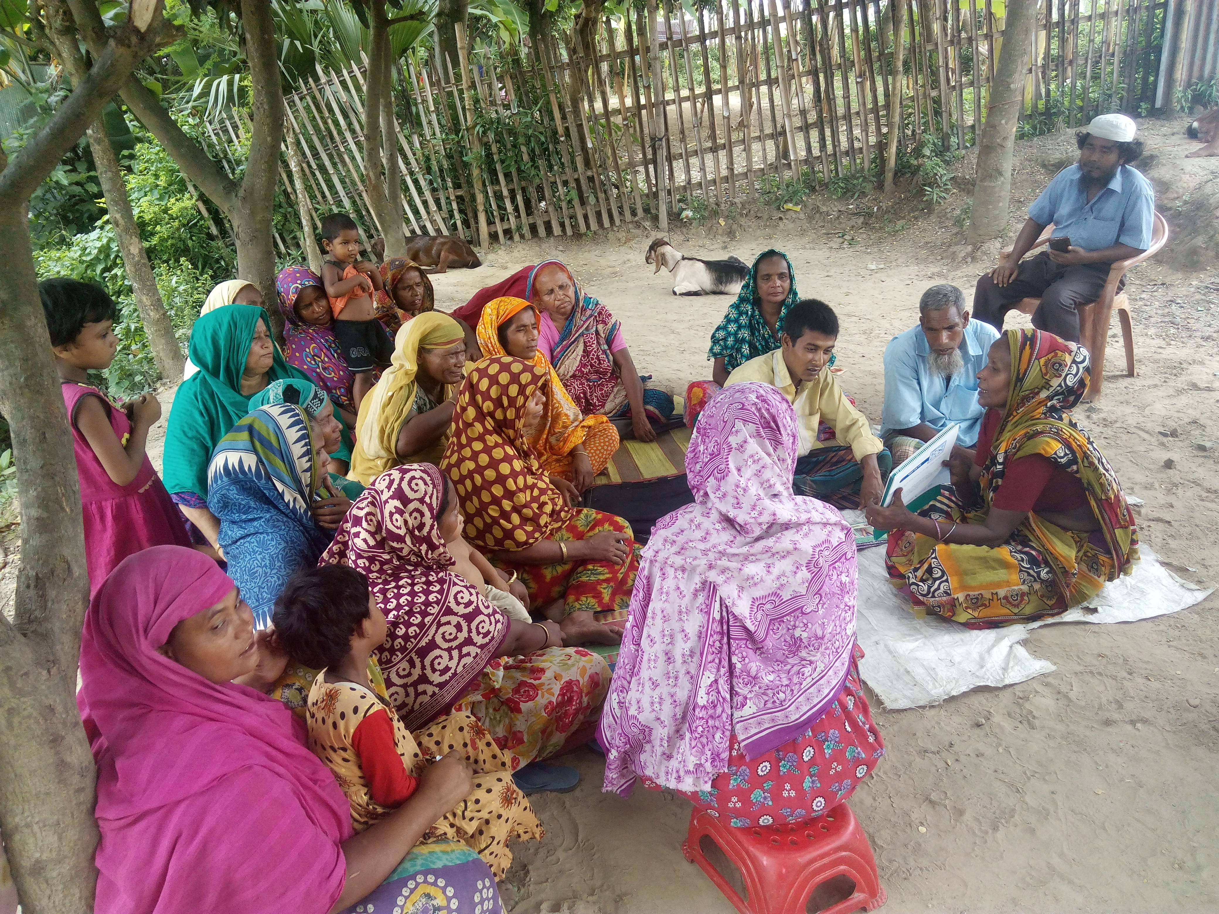 Health education on nutrition by a Federation champion