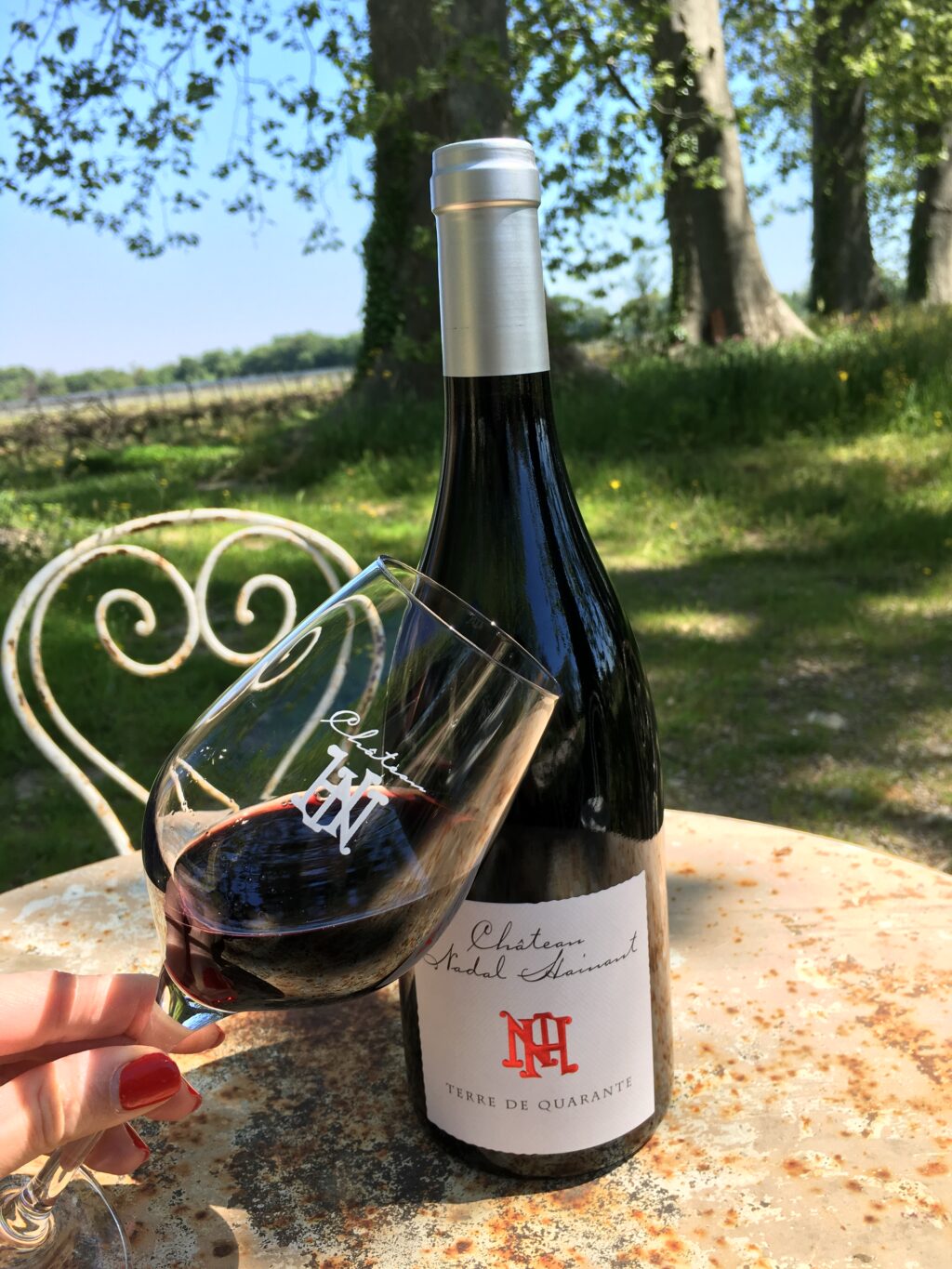 Beautiful full bodied medal winning Terre de Quarante red