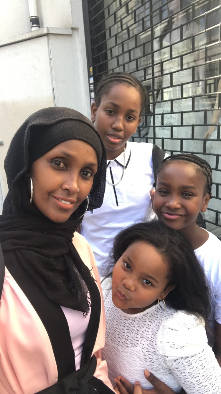 Ifrah and her children