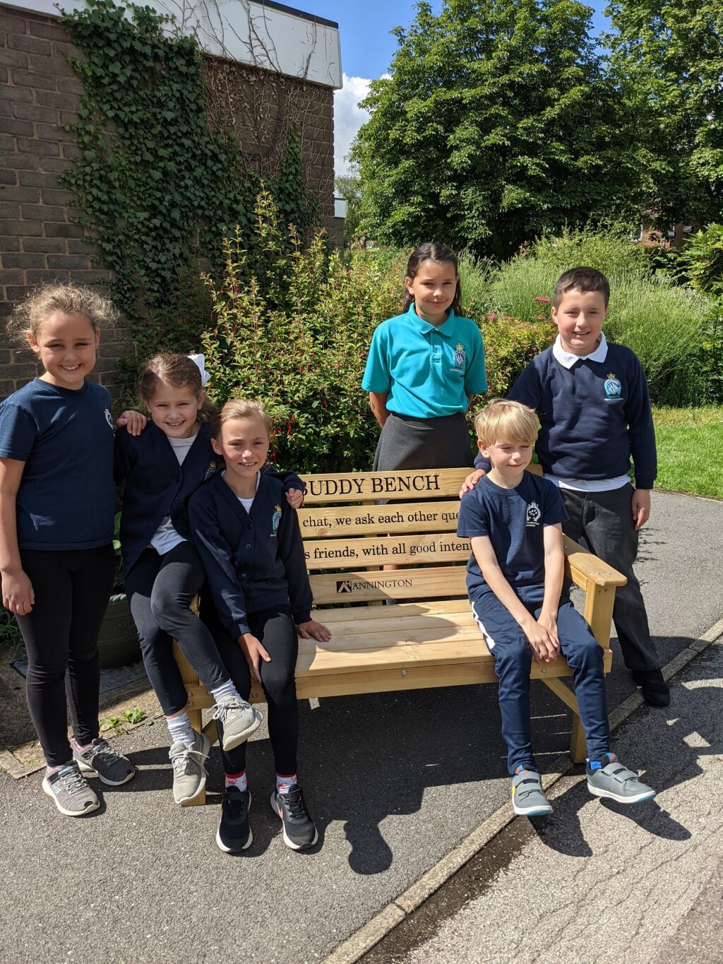 Edith Weston Primary School Buddy Bench 1