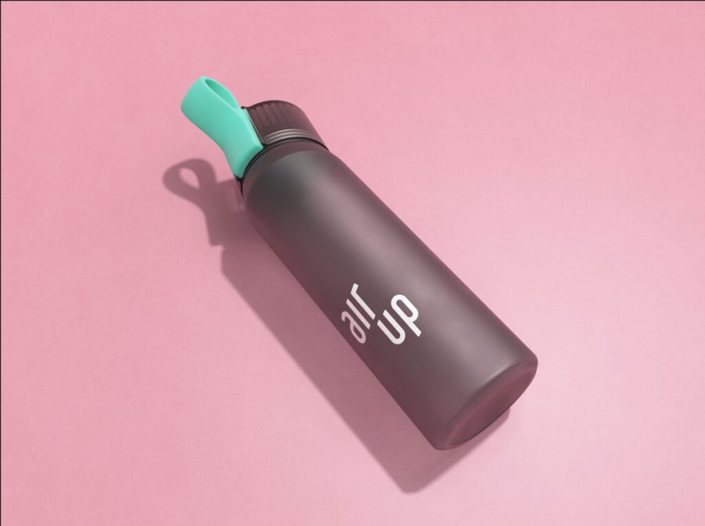 New water bottle, air up, launches in the UK that makes you think you're  drinking flavour, but it's pure aqua - Food Voices