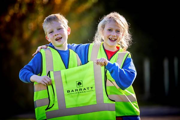 LONGRIDGE HOMEBUILDER HELPS PUPILS GLOW ON THE GO FOR WALK TO SCHOOL ...