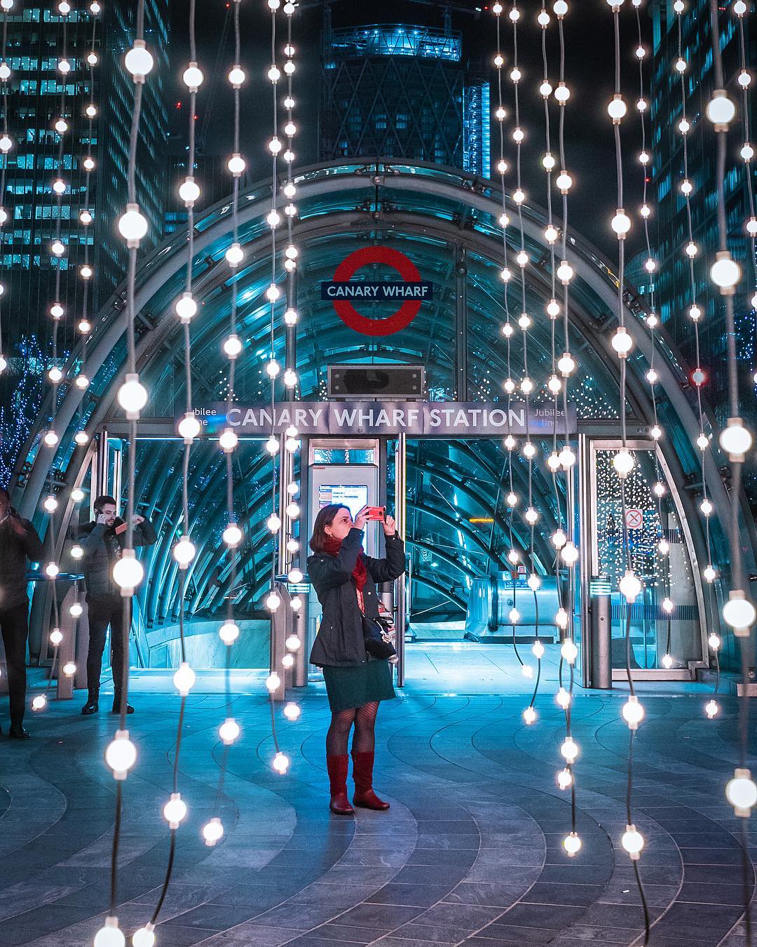 Canary Wharf Winter Lights display returns this January The Daily Brit