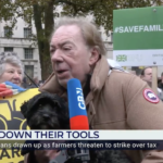 ANDREW LLOYD WEBBER SAYS LABOUR’S TAX CHANGE WILL RESULT IN FARMS BEING SOLD OFF TO FOREIGN INVESTORS