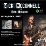 Mick McConnell & Blue Thunder Announce Debut Headline February 2025 London Show