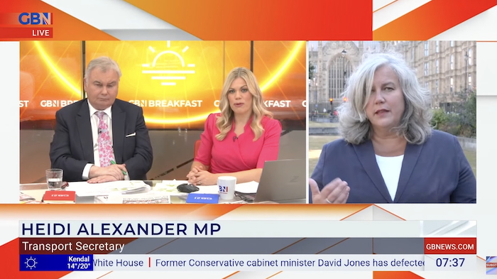 Heidi Alexander GB News