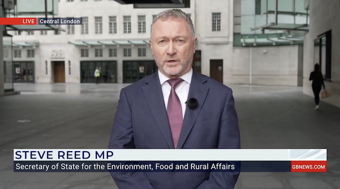 STEVE REED MP GB News