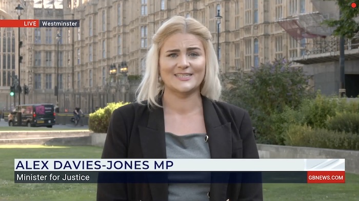 ALEX DAVIES-JONES MP GB News