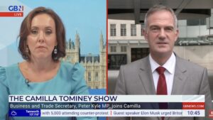 Peter Kyle Camilla Tominey GB News