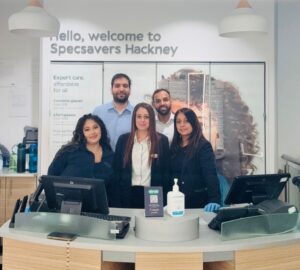 Specsavers Hackney out of hours homeless clinic in partnership with St Mungo's 16.10.2025