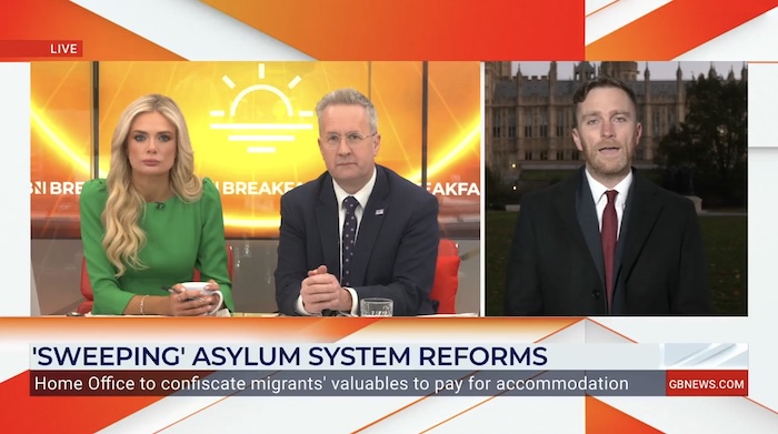 Matt Vickers GB News