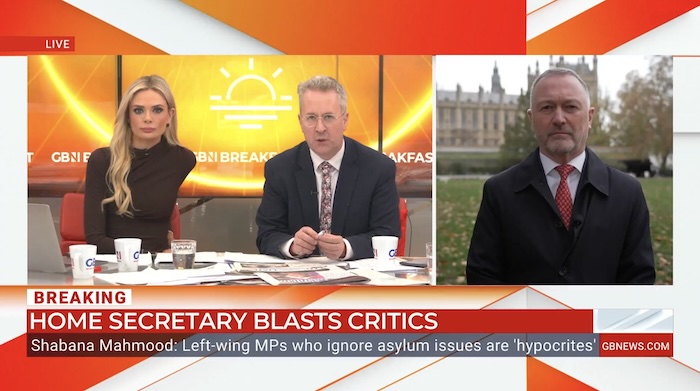 Steve Reed GB News18:11
