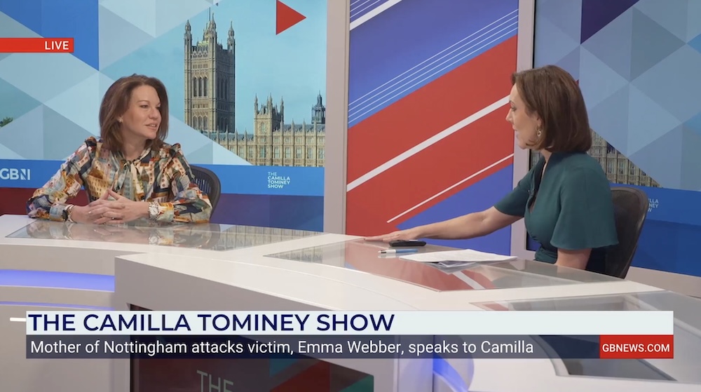 Emma Webber GB News 22:3