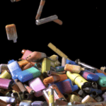 Vape recycling retailer lottery – retailers are failing to provide recycling points leaving millions of vapes thrown away and fuelling fires