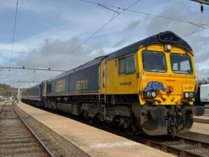 66701 at Alstom Midlands Traincare Centre 1 (Credit - Christopher Mackenzie)