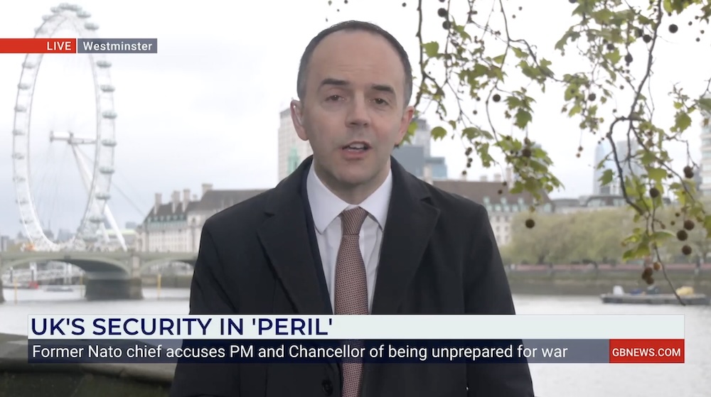 James Murray GB News 150406