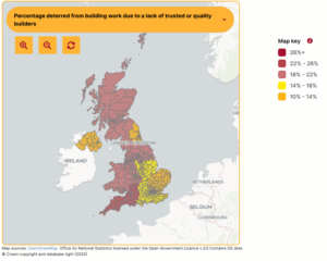 % lost to rogue builders