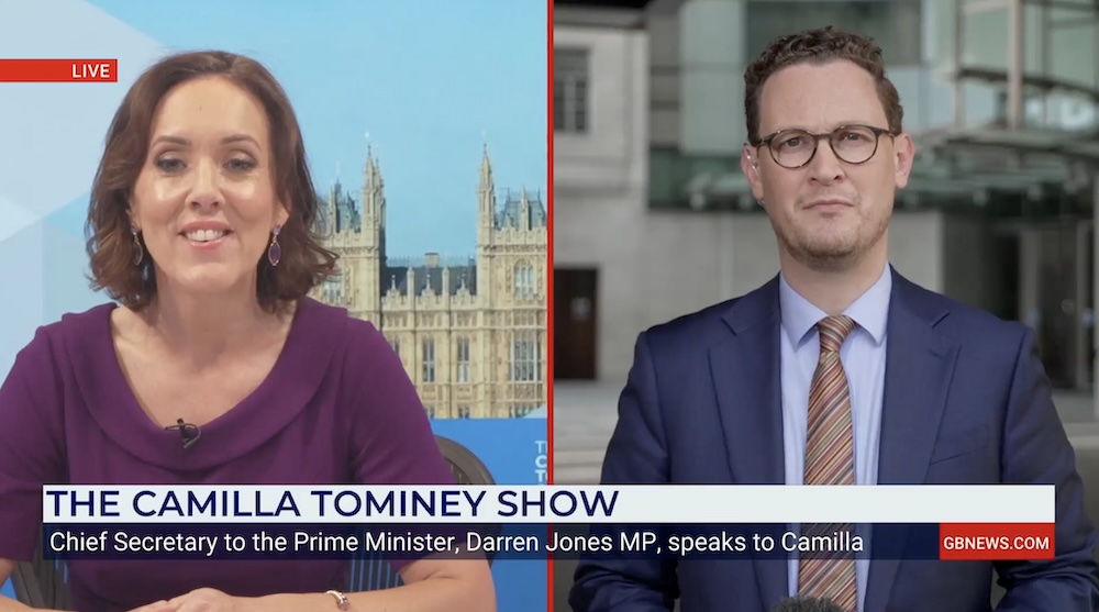 Darren Jones GB News 24052026