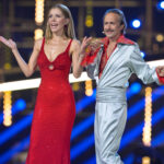 Victoria Swarovski surprises with singing comeback at the Eurovision Song Contest