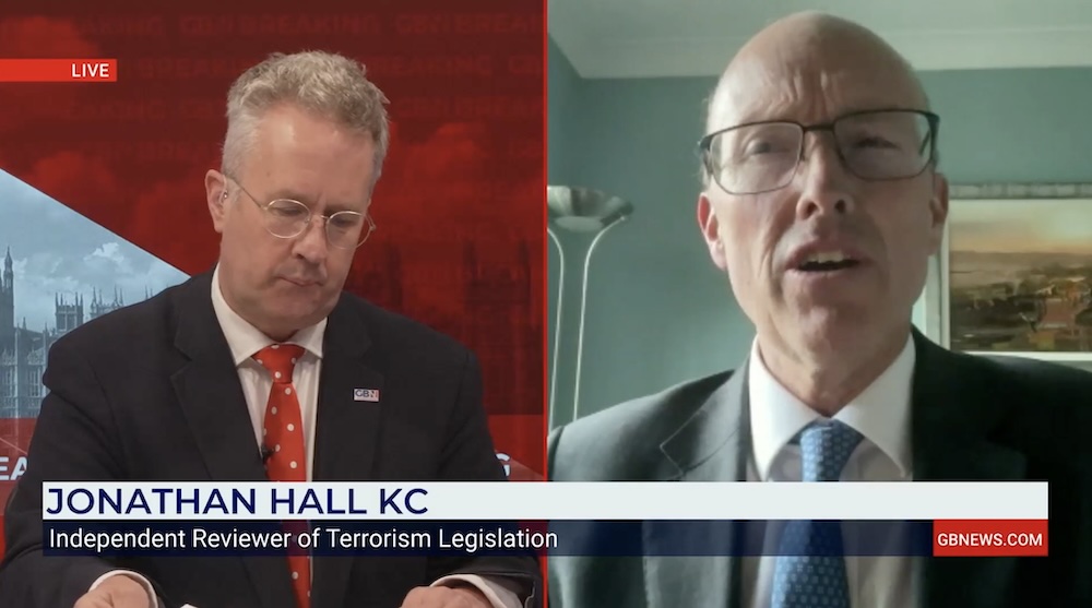 JONATHAN HALL KC GB News 30042026