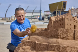 12-tonne Sculpture of Britain's Top Locations, Blackpool, 23rd July 2026