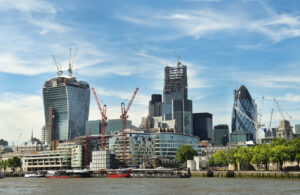 construction of modern London